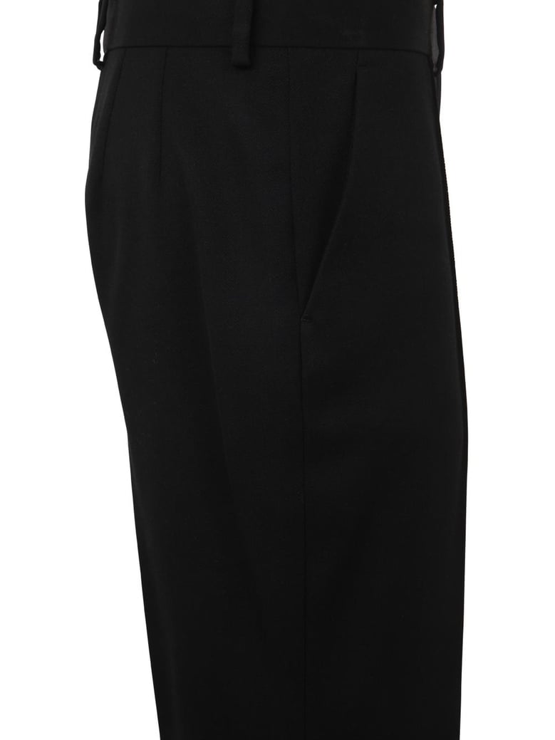 tuxedo cigarette trousers by Selfnex