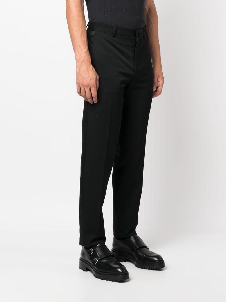 tuxedo cigarette trousers by Selfnex