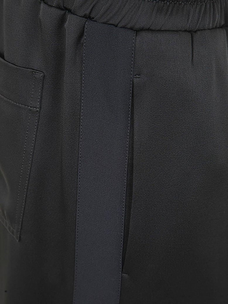 relaxed fit jogging pant with tuxedo band by Selfnex
