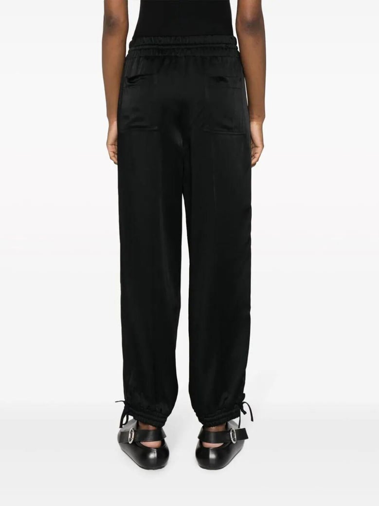 relaxed fit jogging pant with tuxedo band by Selfnex