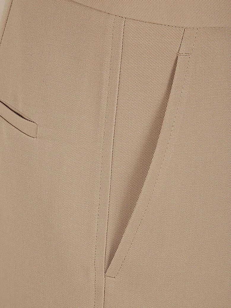 slightly cropped tailored pant by Selfnex