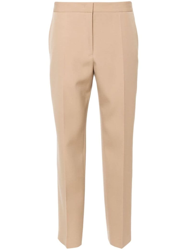 slightly cropped tailored pant by Selfnex
