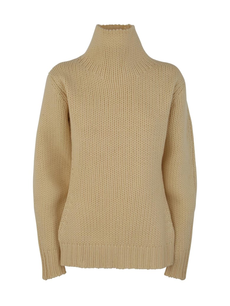 long sleeved hign neck sweater by Selfnex