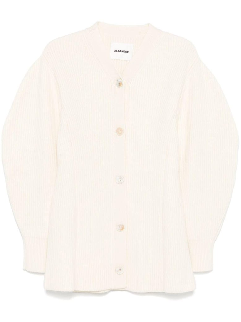 woman`s long sleeves v-neck long cardigan by Selfnex