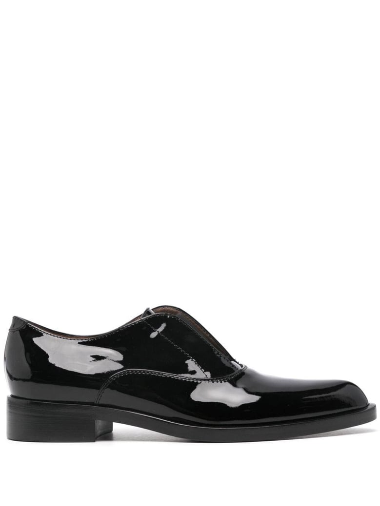 baxeter lace-up patent leather by Selfnex