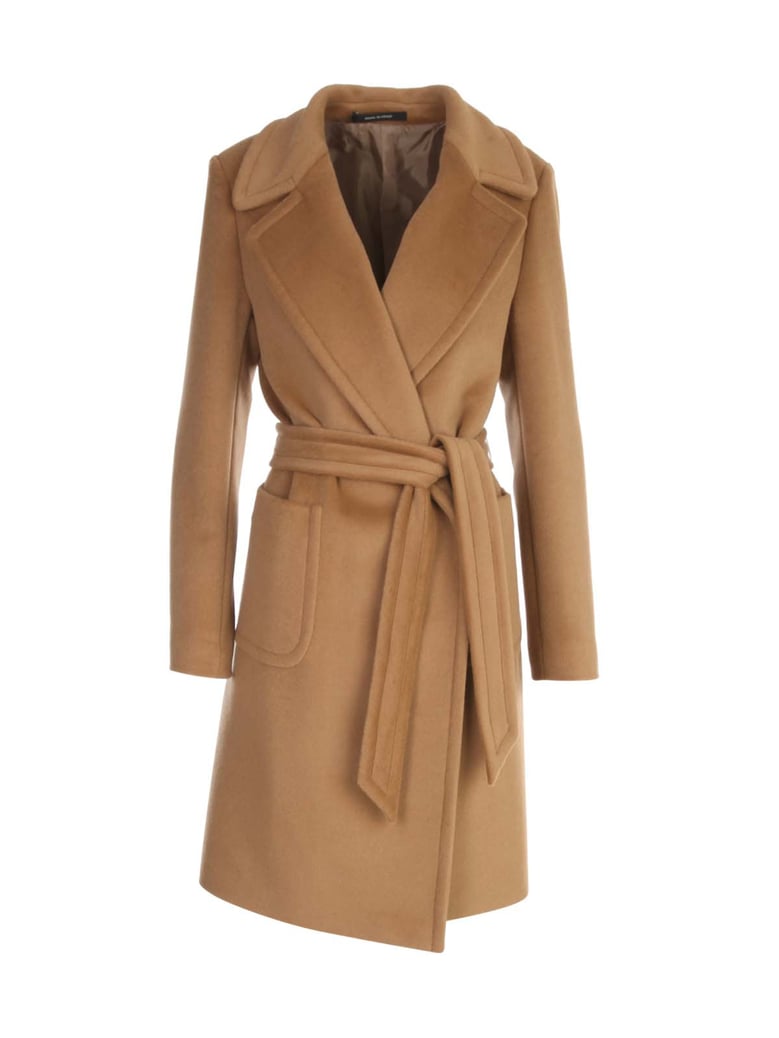 long coat w/belt by Selfnex