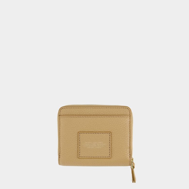 the leather mini compact wallet by Selfnex