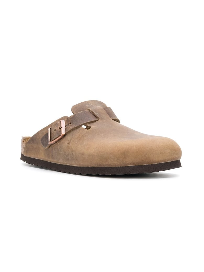 boston unisex leather mule by Selfnex
