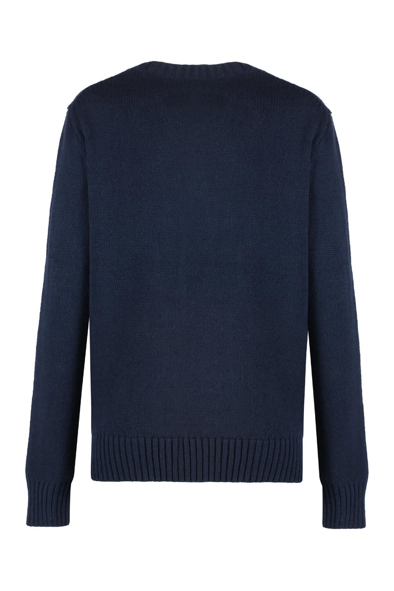 polo bear cotton blend pullover by Selfnex