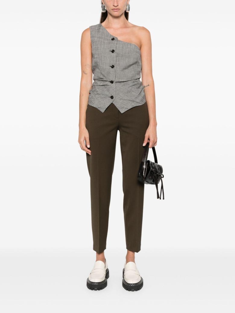 straight trousers by Selfnex