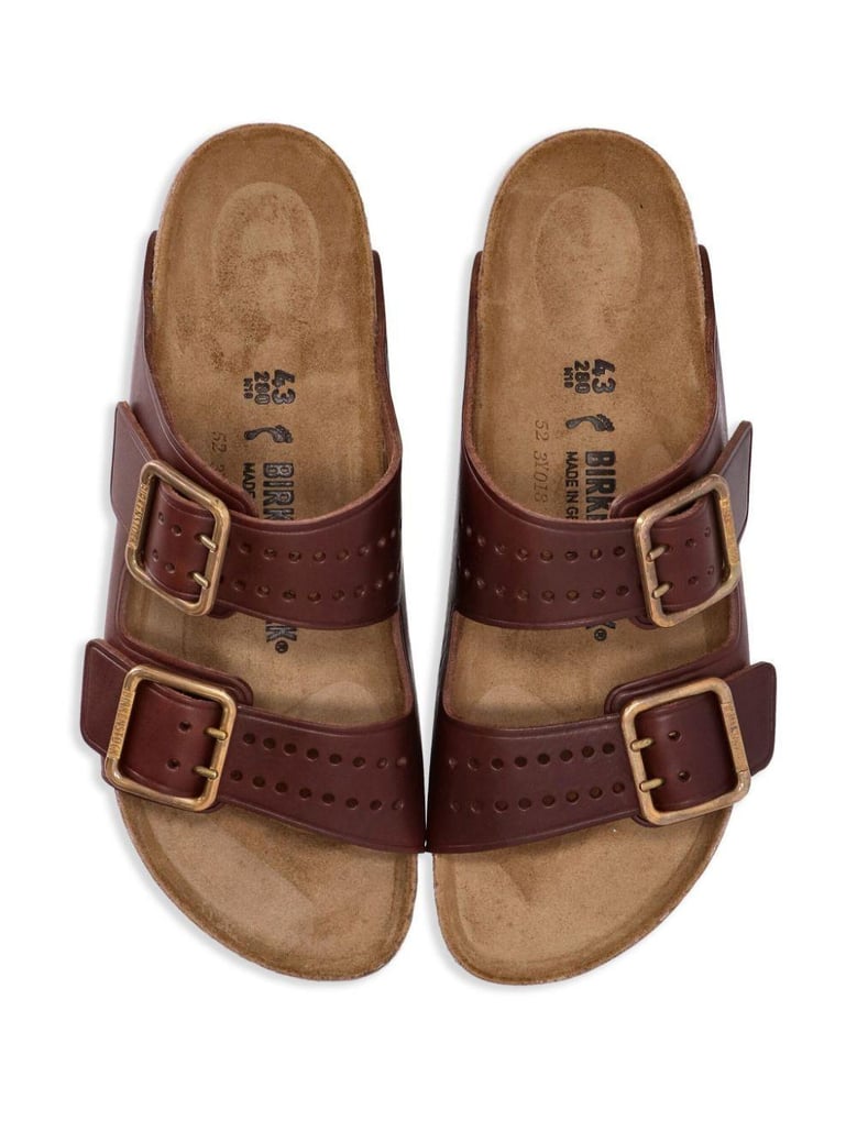 arizona bold leather sandals by Selfnex
