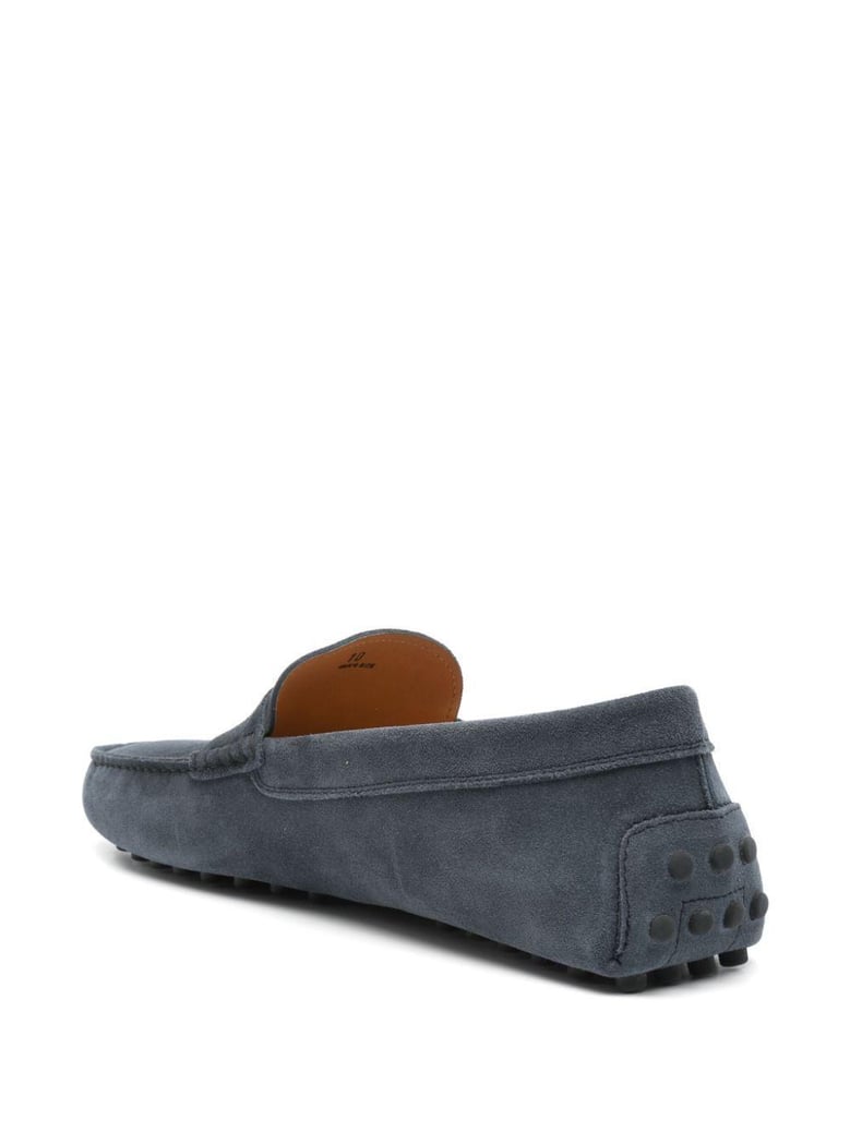 suede gommino driving shoes by Selfnex