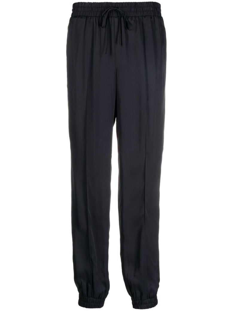 drawstring tapered trousers by Selfnex