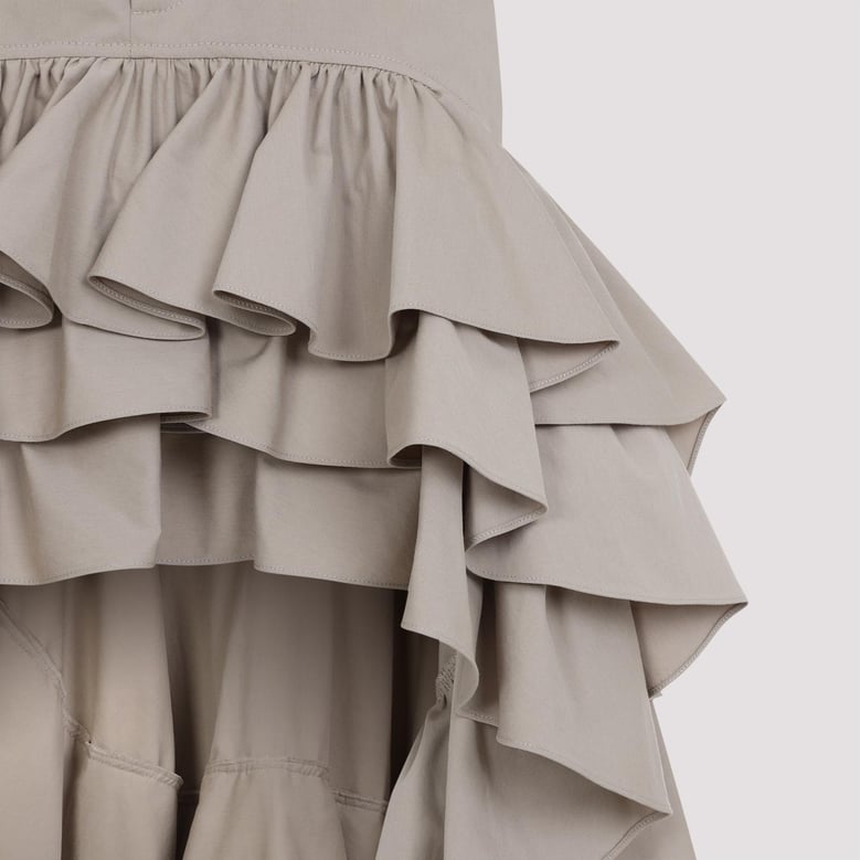 cotton long skirt by Selfnex