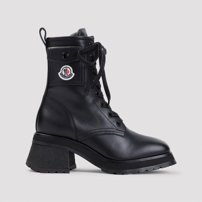 gigi lace-up leather ankle boots by Selfnex