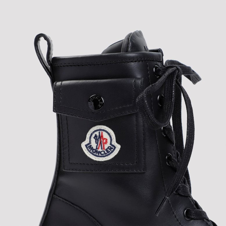 gigi lace-up leather ankle boots by Selfnex