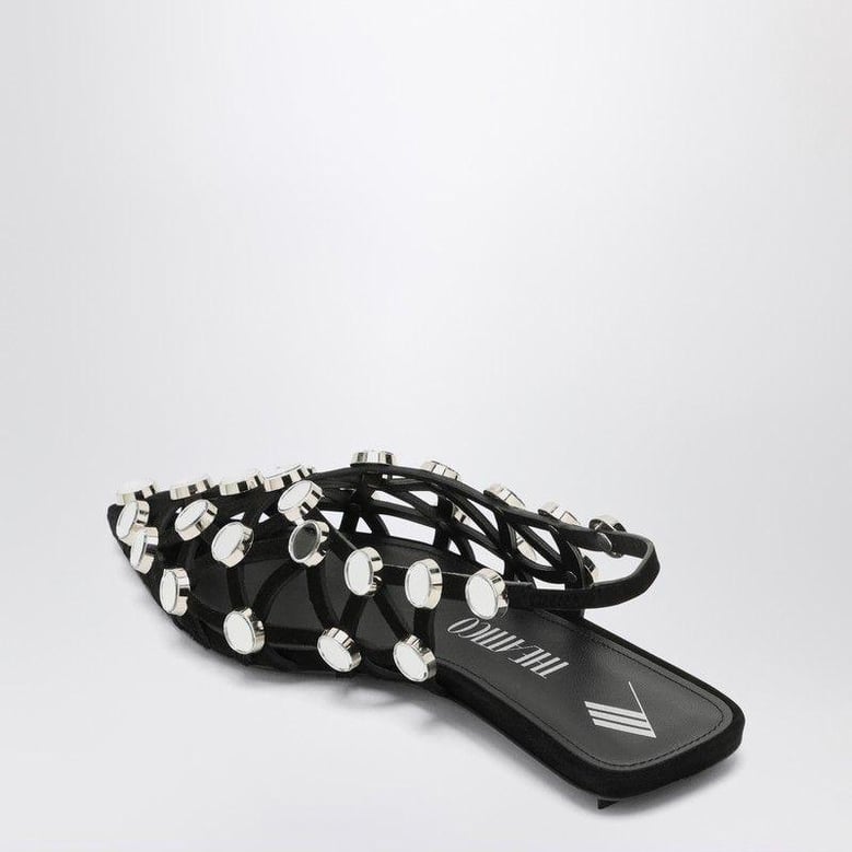 black grid ballerina by Selfnex