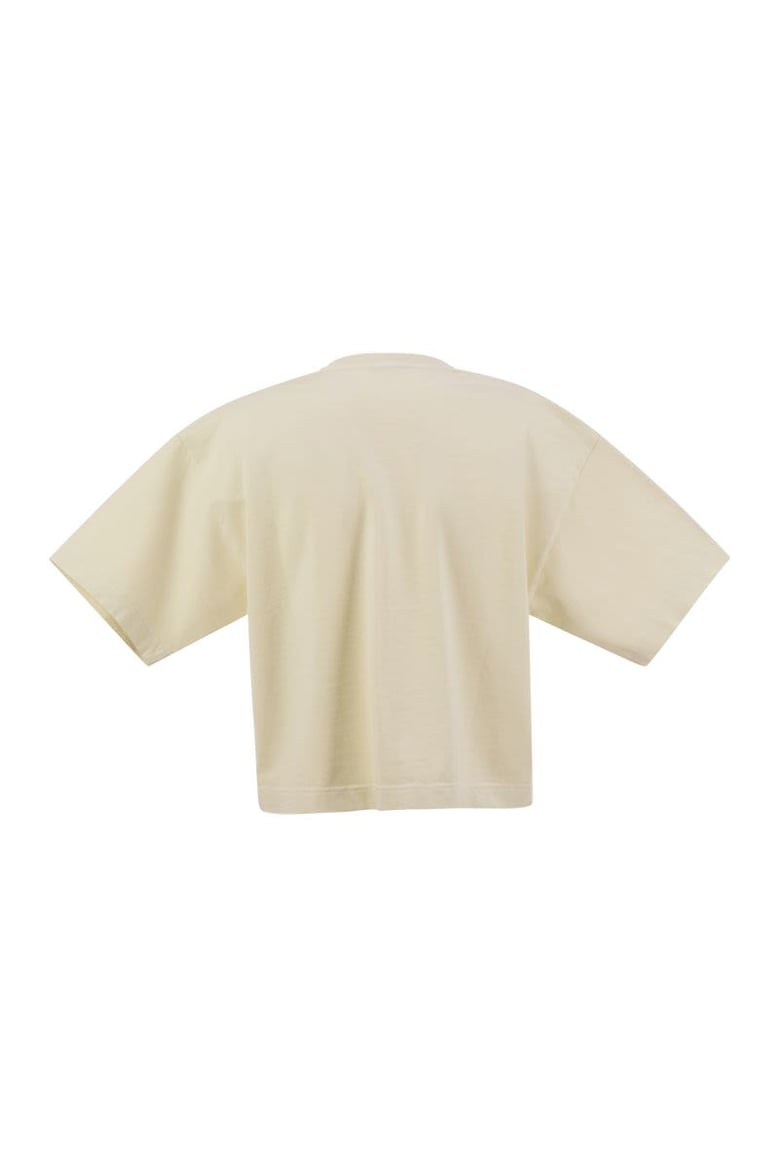 boxy t-shirt with logo by Selfnex