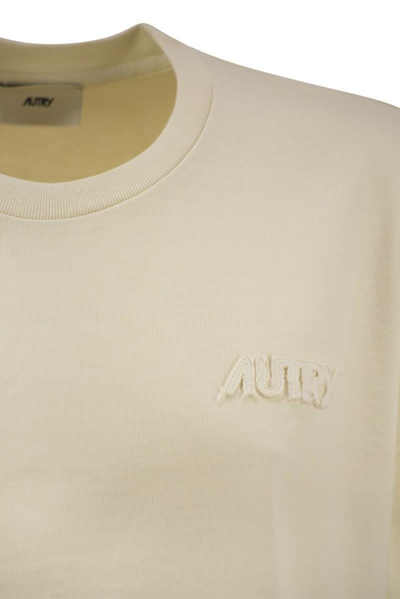 boxy t-shirt with logo by Selfnex