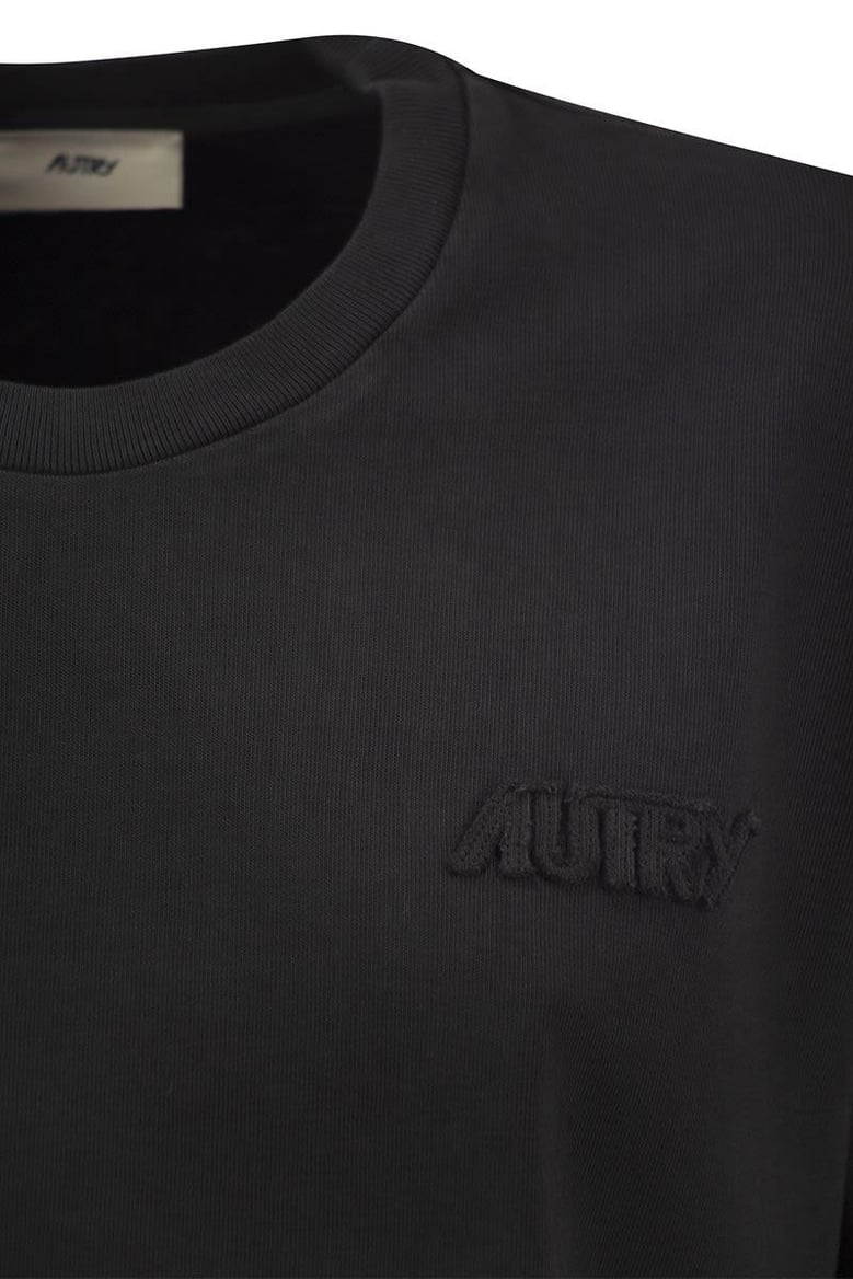 boxy t-shirt with logo by Selfnex