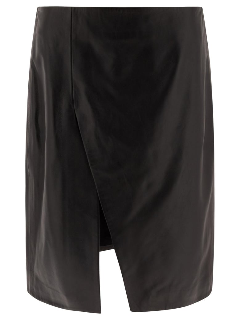 loulou studio skirt black by Selfnex