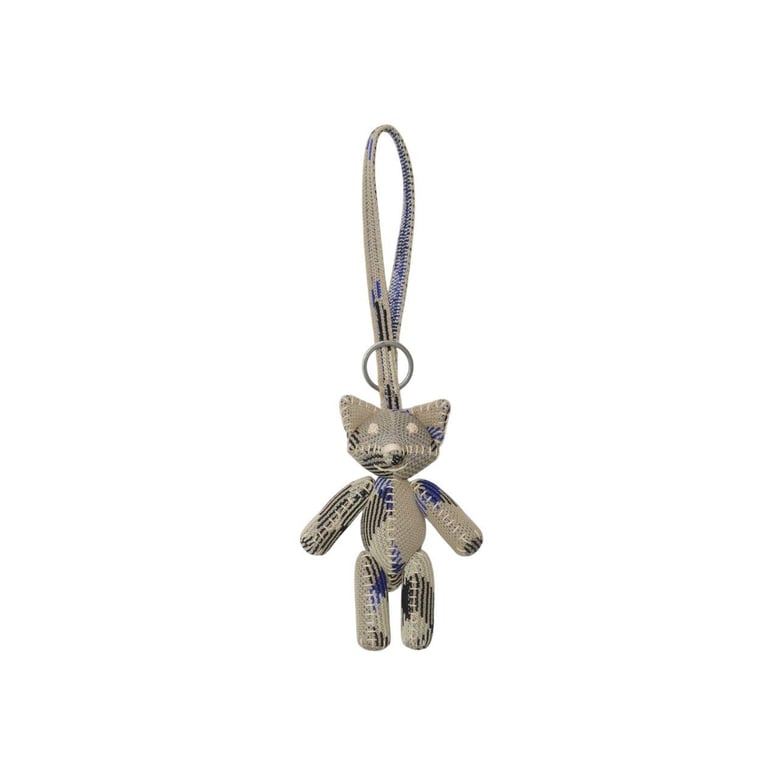 knit foxy keychain by Selfnex
