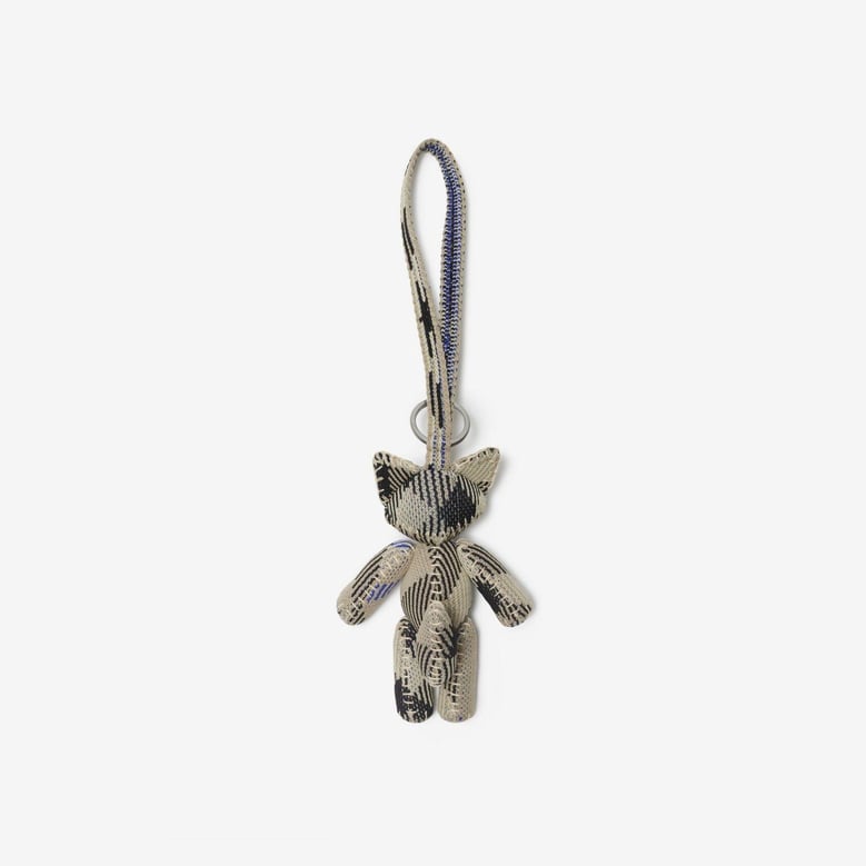 knit foxy keychain by Selfnex