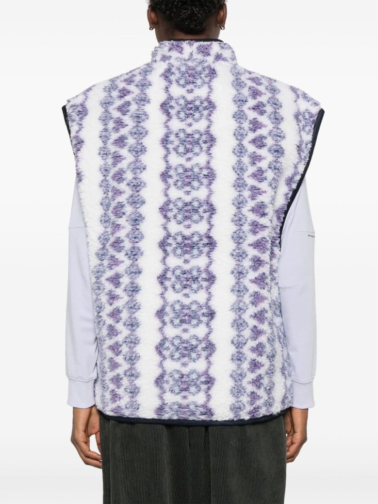 printed reversible vest by Selfnex