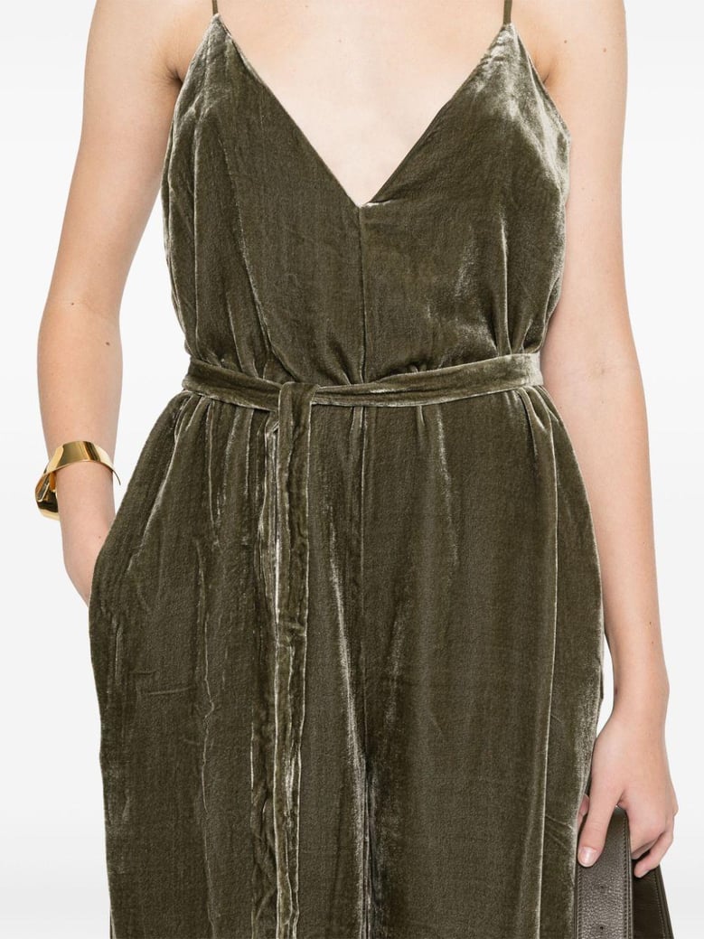 velvet jumpsuit by Selfnex