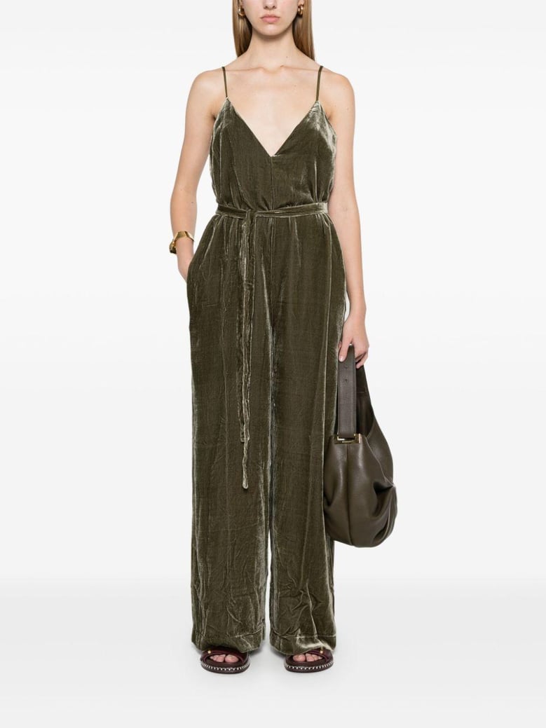 velvet jumpsuit by Selfnex