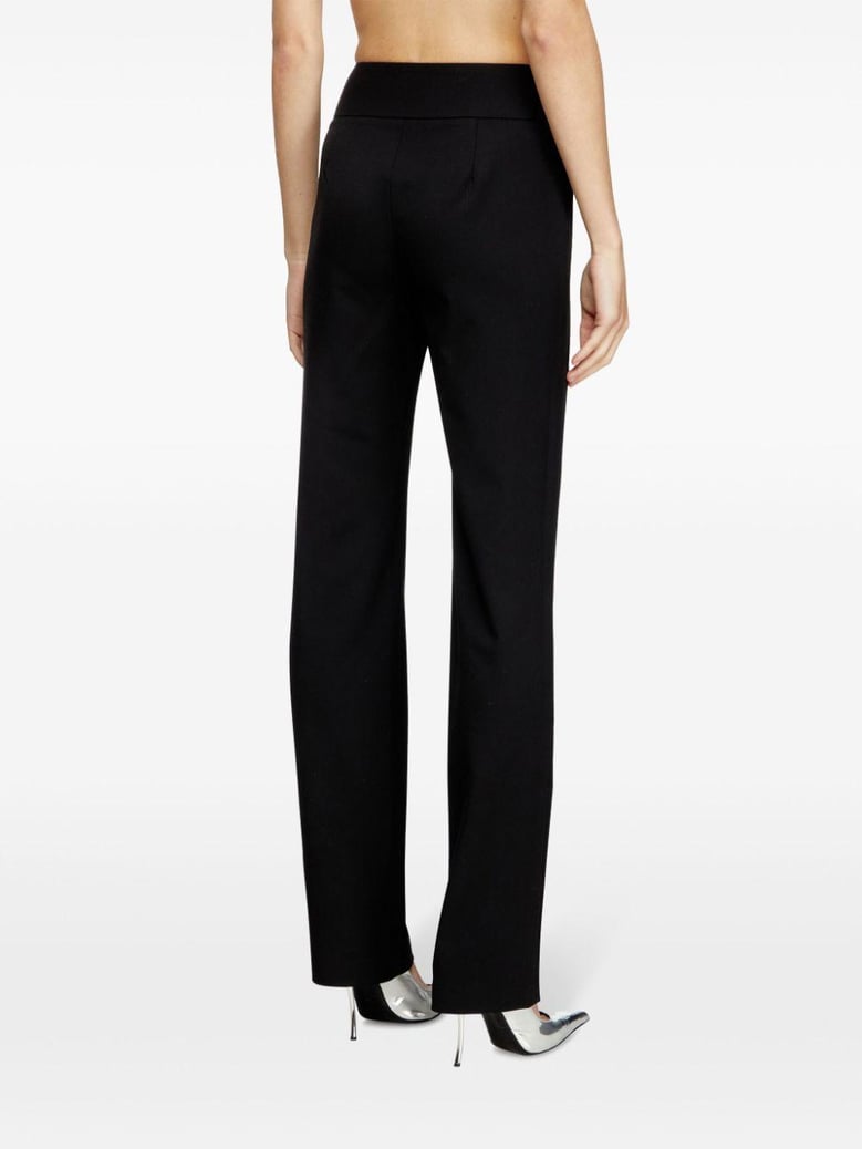 wool blend trousers by Selfnex