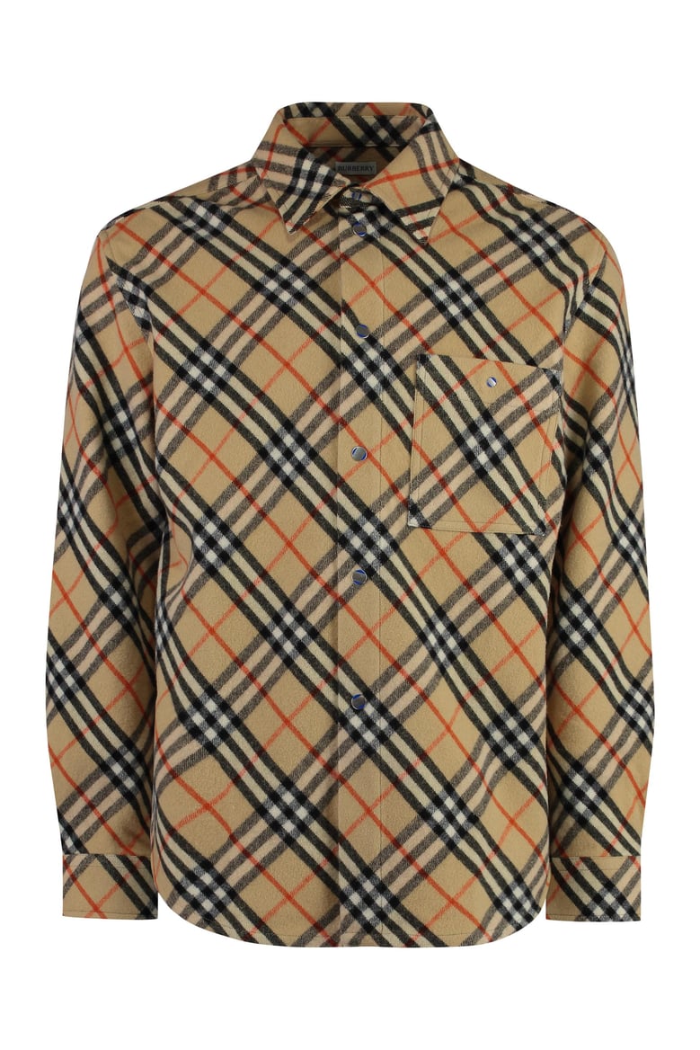 wool overshirt by Selfnex