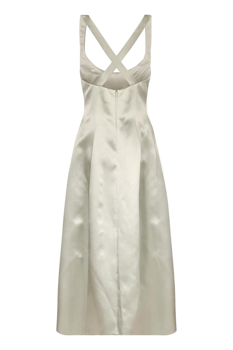 cross back dress by Selfnex