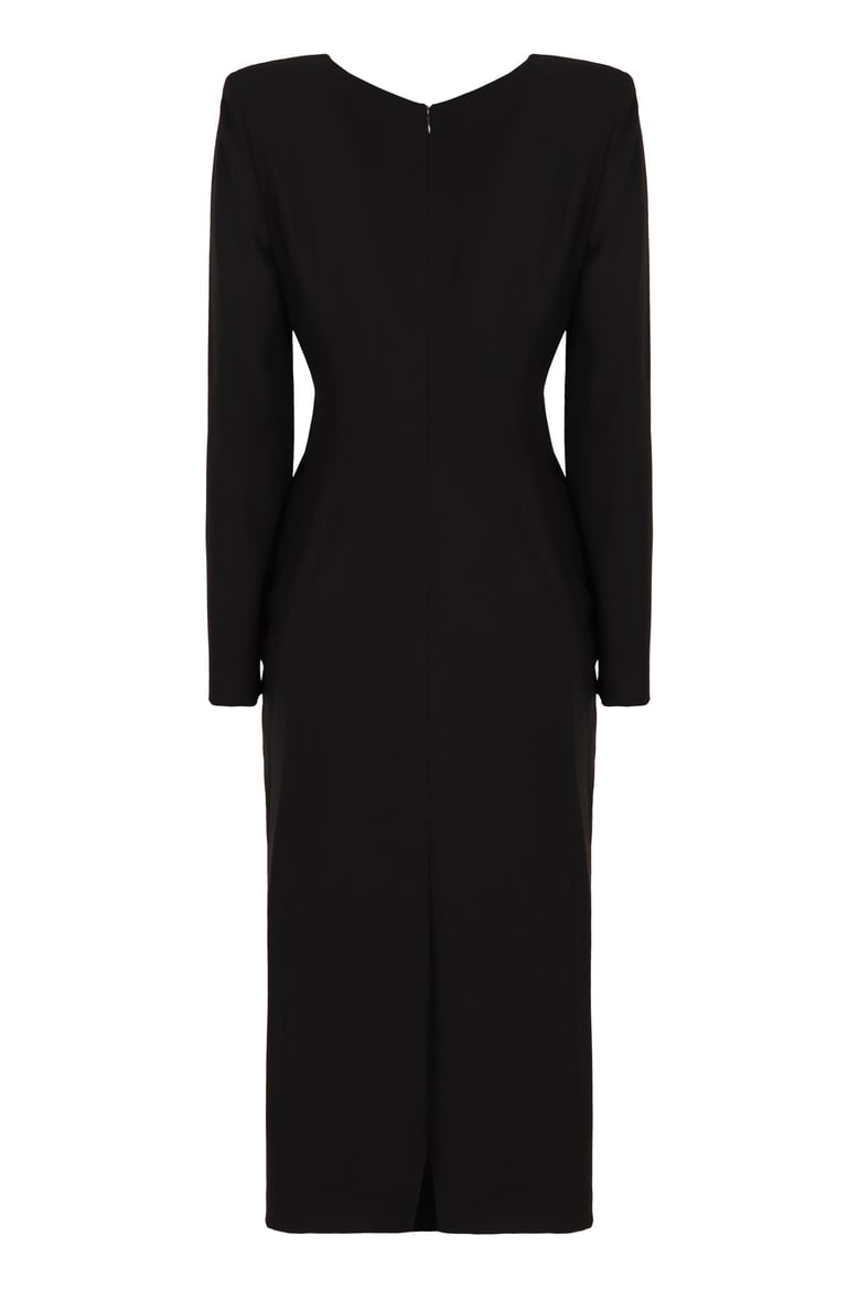 v-neck dress by Selfnex