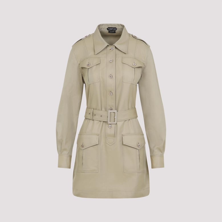 safari mini dress by Selfnex