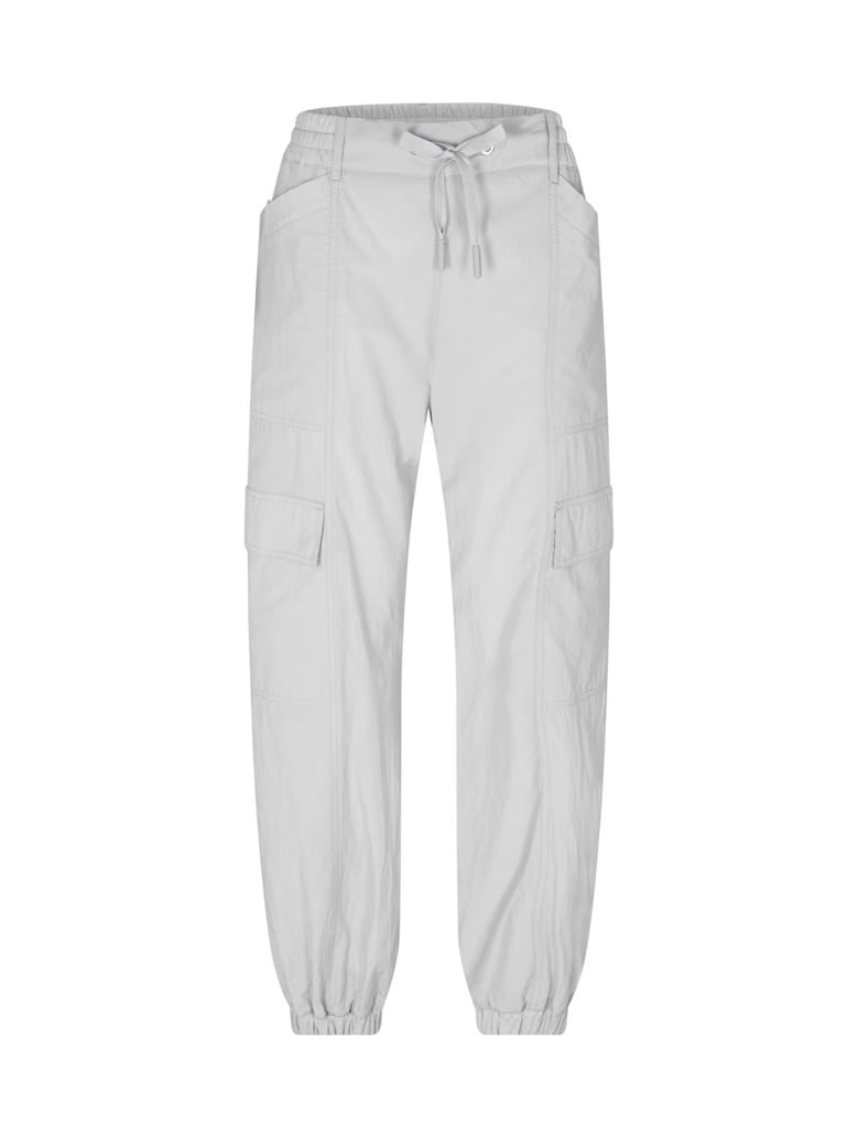 cotton logo cargo trousers by Selfnex