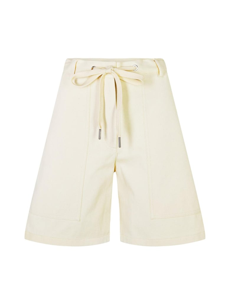 drawstring-waist knee-length shorts by Selfnex
