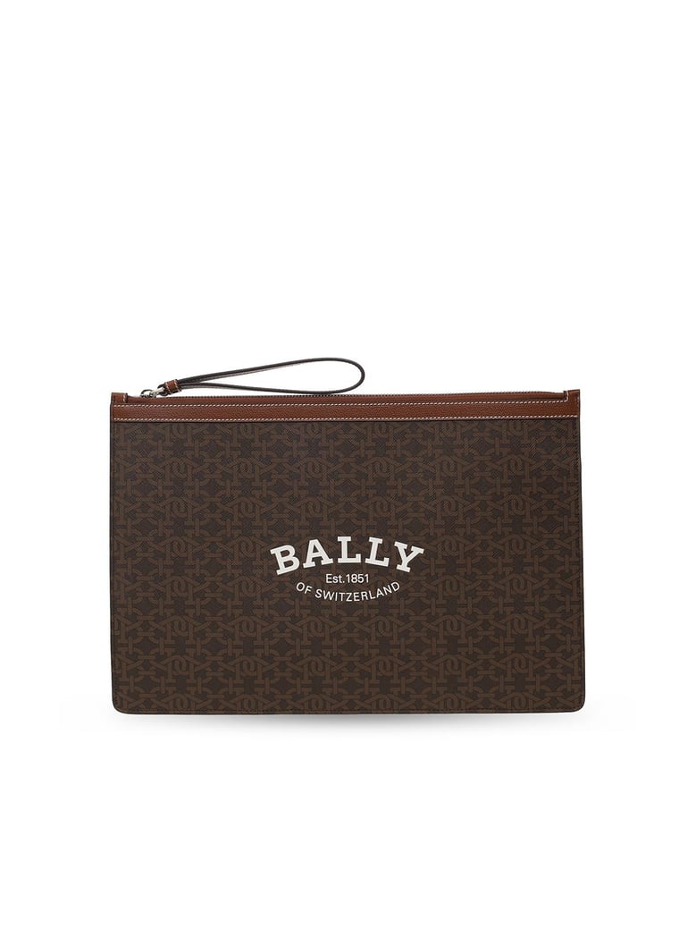 bollis logo large clutch bag by Selfnex