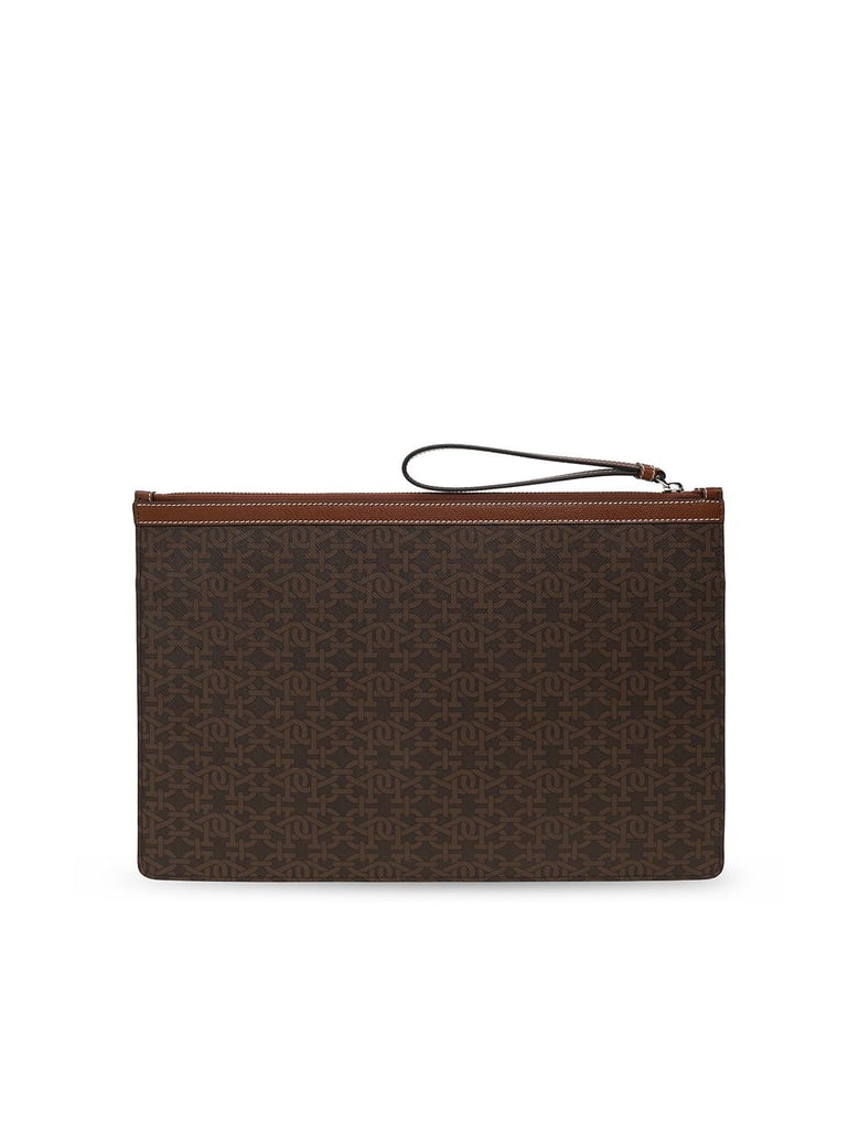 bollis logo large clutch bag by Selfnex