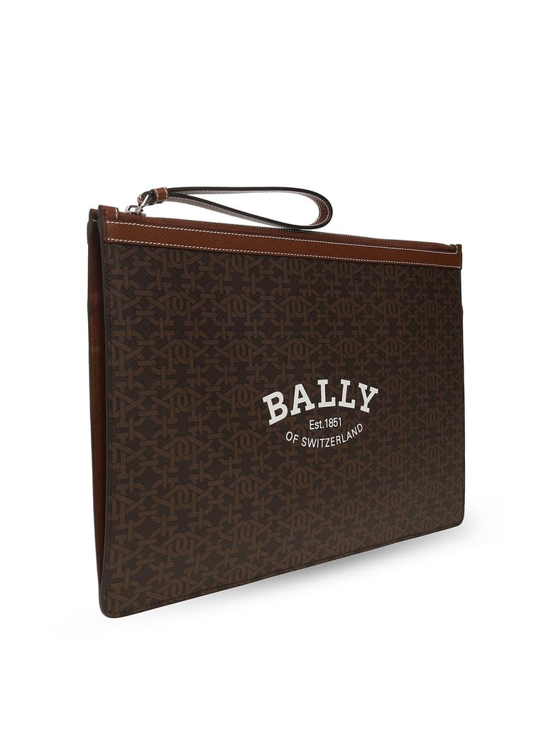 bollis logo large clutch bag by Selfnex