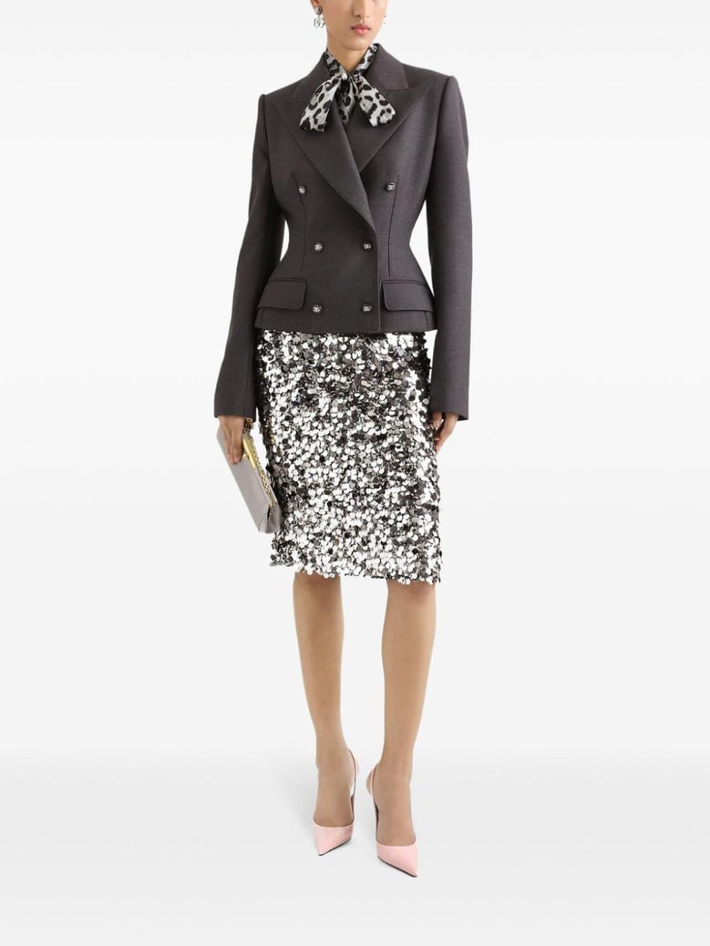 sequinned skirt by Selfnex
