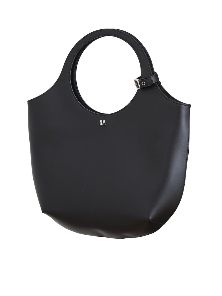 medium holy leather bag by Selfnex