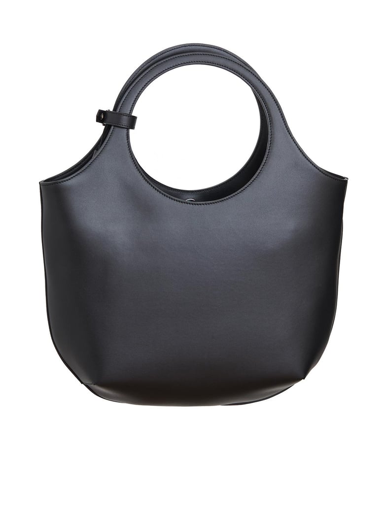 medium holy leather bag by Selfnex