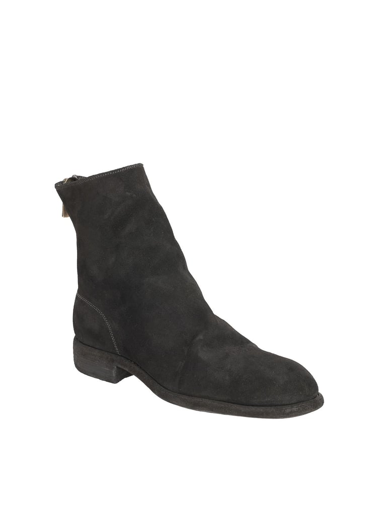 leather boots with zip by Selfnex