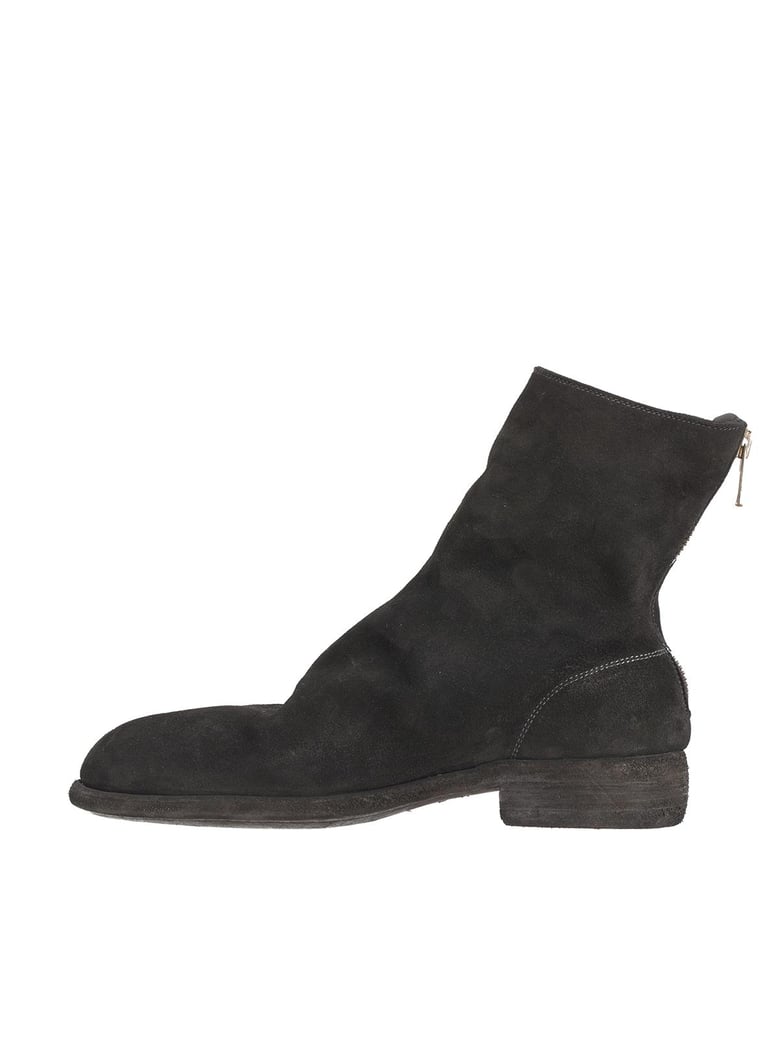 leather boots with zip by Selfnex