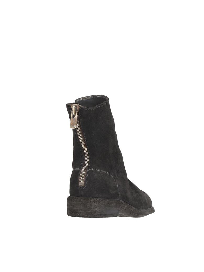 leather boots with zip by Selfnex