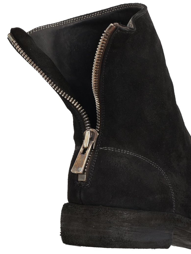 leather boots with zip by Selfnex