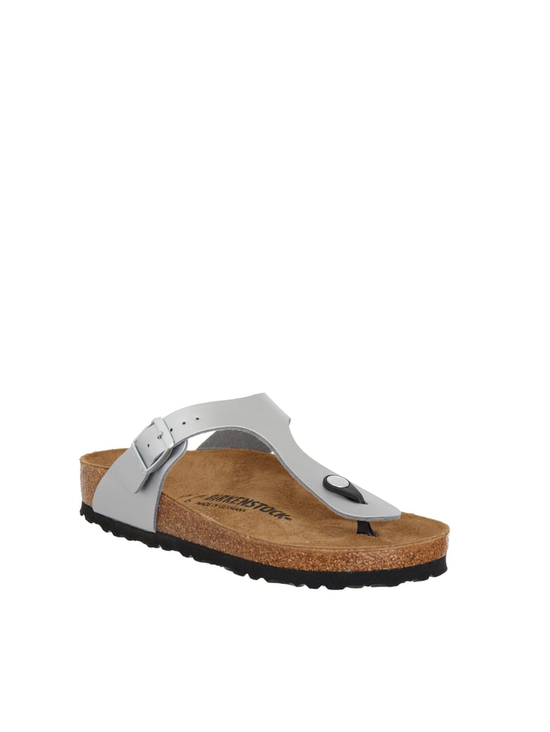 gizeh silver sandal by Selfnex