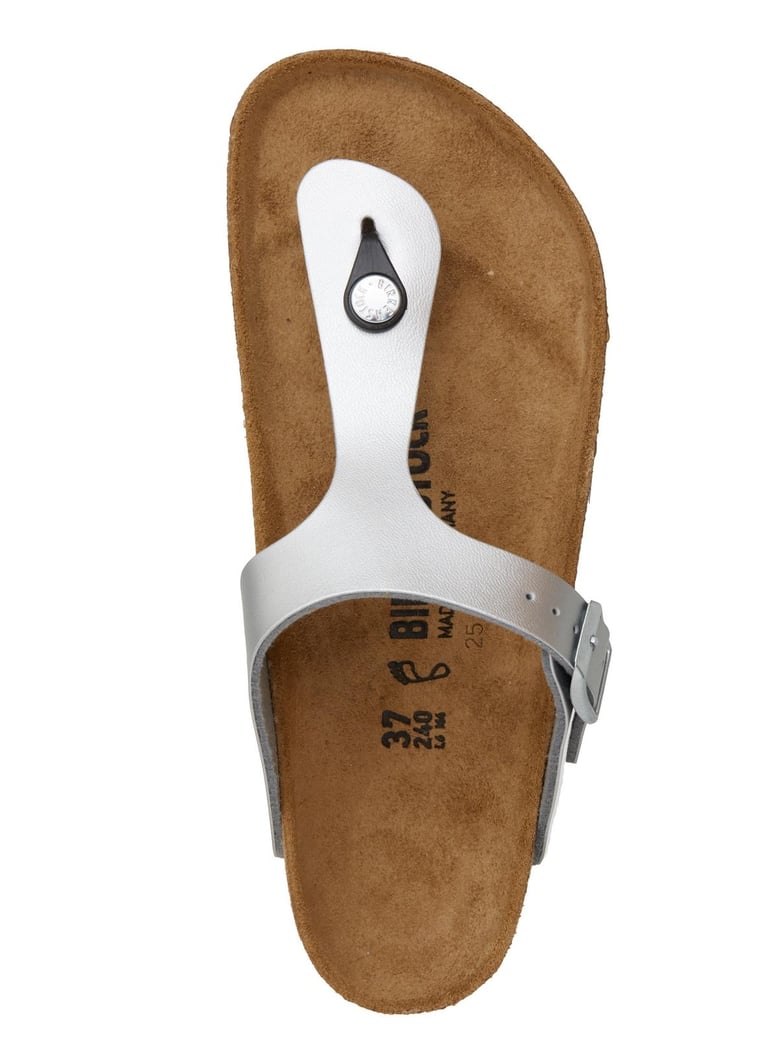 gizeh silver sandal by Selfnex
