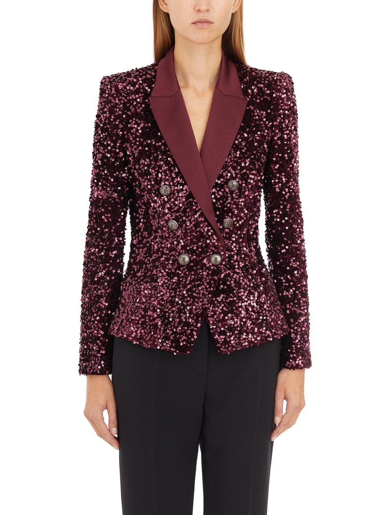 giacca ricamata con paillettes by Selfnex